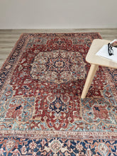 Amber Medallion Röd - Tvättbar Matta - K/M Carpets | Mattfabriken