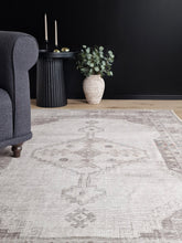 Saveh Esfehan Creme - Tvättbar Bomullsmatta - K/M Carpets | Mattfabriken