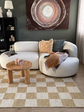 Chessie Ockragul - Handvävd Ullmatta - KM Home | Mattfabriken