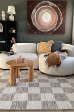 Chessie Mörklinne - Handvävd Ullmatta - KM Home | Mattfabriken