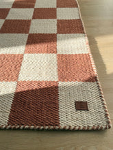 Chessie Terracotta - Handvävd Ullmatta - KM Home | Mattfabriken