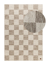 Chessie Mörklinne - Handvävd Ullmatta - KM Home | Mattfabriken