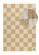 Chessie Ockragul - Handvävd Ullmatta - KM Home | Mattfabriken