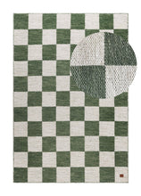 Chessie Smaragdgrön - Handvävd Ullmatta - KM Home | Mattfabriken