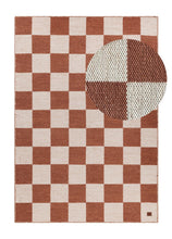 Chessie Terracotta - Handvävd Ullmatta - KM Home | Mattfabriken