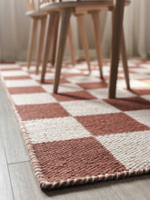 Chessie Terracotta - Handvävd Ullmatta - KM Home | Mattfabriken