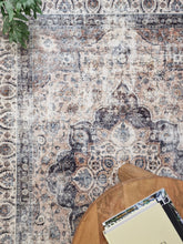 Tarfaya Medallion Natur - Tvättbar matta - K/M Carpets | Mattfabriken