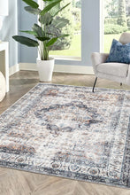 Tarfaya Medallion Natur - Tvättbar matta - K/M Carpets | Mattfabriken