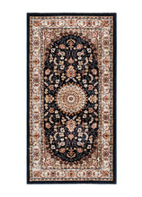 Dubai Medallion Blå - Klassisk Wilton - K/M Carpets | Mattfabriken