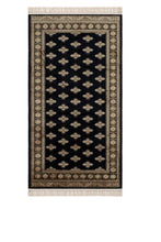 Teheran Lahori Svart - Tvättbar matta - Viskoslook - K/M Carpets | Mattfabriken