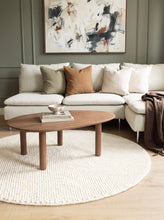 Bubble Creme - Rund Ullmatta - KM Home | Mattfabriken