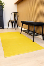 Hilma Plain Gul - Plastmatta - KM Home | Mattfabriken
