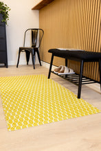 Hilma Link Gul - Plastmatta - KM Home | Mattfabriken