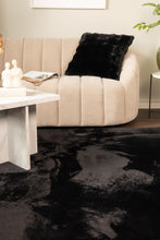 Relax Svart - Rund Matta - KM Home | Mattfabriken