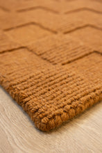 Sydney Ljusrost - Kvadratisk Ullmatta - KM Home | Mattfabriken