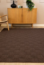 Sydney Choklad - Kvadratisk Ullmatta - KM Home | Mattfabriken