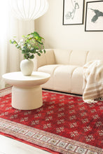 Tarfaya Lahori Röd - Tvättbar Matta - KM Home | Mattfabriken