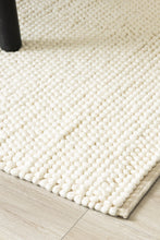 Bubble Creme - Kvadratisk Ullmatta - KM Home | Mattfabriken