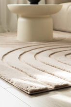 Heaven Art Taupe - Ryamatta med pälskänsla - KM Home | Mattfabriken