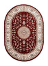 Dubai Medallion Röd - Oval Matta - K/M Carpets | Mattfabriken