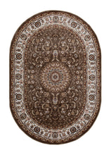 Dubai Medallion Champagne - Oval Matta - K/M Carpets | Mattfabriken