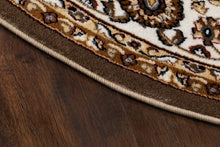 Dubai Medallion Champagne - Oval Matta - K/M Carpets | Mattfabriken