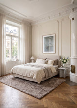 Heaven Taupe - Ryamatta med pälskänsla - KM Home | Mattfabriken