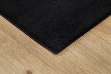 Soft Svart - Rund Ryamatta - K/M Carpets | Mattfabriken