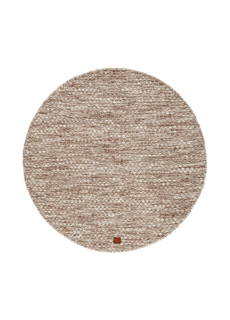 Torekov Nougat - Rund Ullmatta - K/M Carpets | Mattfabriken