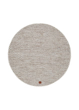 Torekov Creme - Rund Ullmatta - K/M Carpets | Mattfabriken