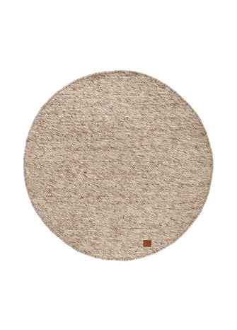 Skagen Linnemelange - Rund Ullmatta - K/M Carpets | Mattfabriken