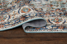 Tarfaya Medallion Multi - Tvättbar Gångmatta - K/M Carpets | Mattfabriken