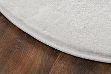 Cozy Vit - Rund Ryamatta - K/M Carpets | Mattfabriken