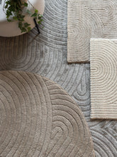 Genova Zen Vit - Rund Matta - K/M Carpets | Mattfabriken