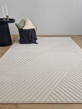 Ritz Lines Creme - Modern Matta - K/M Carpets | Mattfabriken