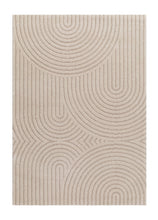 Genova Zen Linne - Rund Matta - K/M Carpets | Mattfabriken