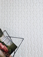 Castello Diamond Vit - Tvättbar matta - K/M Carpets | Mattfabriken