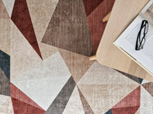 Amber Abstrakt Multi - Tvättbar Matta - K/M Carpets | Mattfabriken