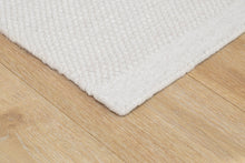 Torsby Vit - Rund Ullmatta - K/M Carpets | Mattfabriken