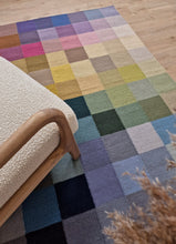 Riviera Square Multi - Handvävd Ullmatta - K/M Carpets | Mattfabriken