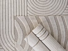 Nature Frame Creme - Modern Matta - K/M Carpets | Mattfabriken