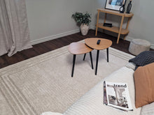 Nature Frame Creme - Modern Matta - K/M Carpets | Mattfabriken