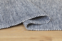 Alva Havsblå - Garnmatta - K/M Carpets | Mattfabriken