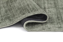 Tribeca Smaragdgrön - Handvävd Viskosmatta