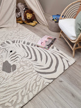 Genova Zebra Creme - Barnmatta - K/M Carpets | Mattfabriken