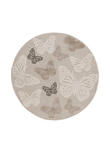 Genova Fjäril Creme - Barnmatta - K/M Carpets | Mattfabriken