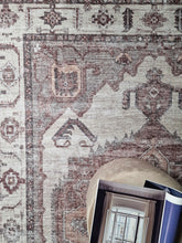 Kashan Kashmar Marsala - Tvättbar Bomullsmatta - K/M Carpets | Mattfabriken