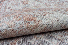 Kashan Sarouk Creme/Rost - Tvättbar Bomullsmatta - K/M Carpets | Mattfabriken