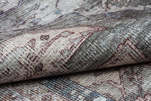 Kashan Tabriz Grön- Tvättbar Bomullsmatta - K/M Carpets | Mattfabriken