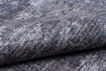 Kashan Mashad Blå - Tvättbar Bomullsmatta - K/M Carpets | Mattfabriken